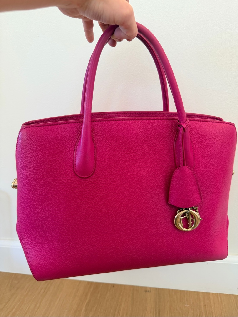 DIOR ✨ Open Bar Hot Pink Tote Handbag